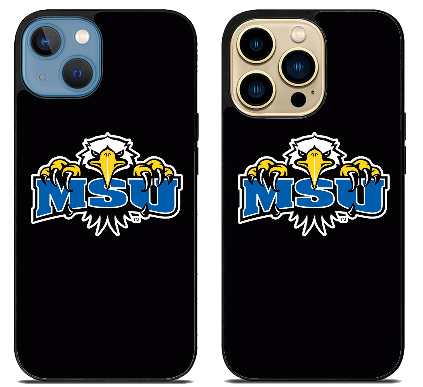 Morehead State Eagles Black iPhone 14 | 14 Plus | 14 Pro | 14 Pro Max Case