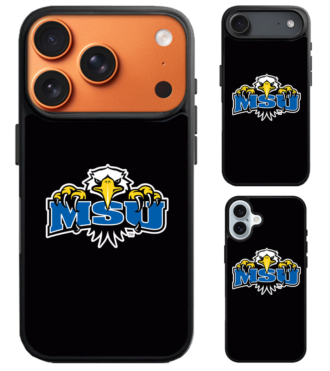 Morehead State Eagles Black iPhone Air | iPhone 17 | 17 Pro | 17 Pro Max Case