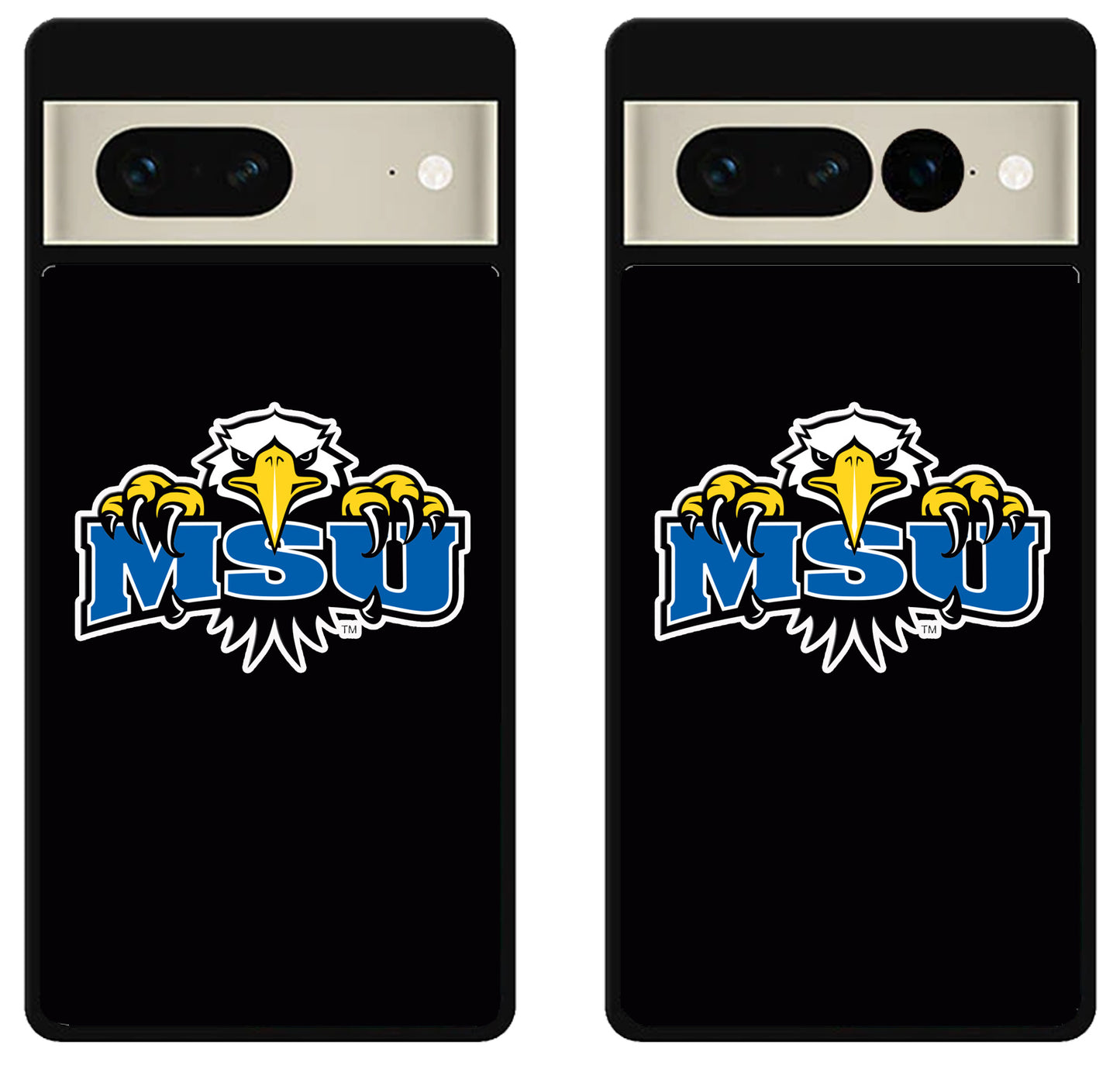 Morehead State Eagles Black Google Pixel 7 | 7 Pro Case