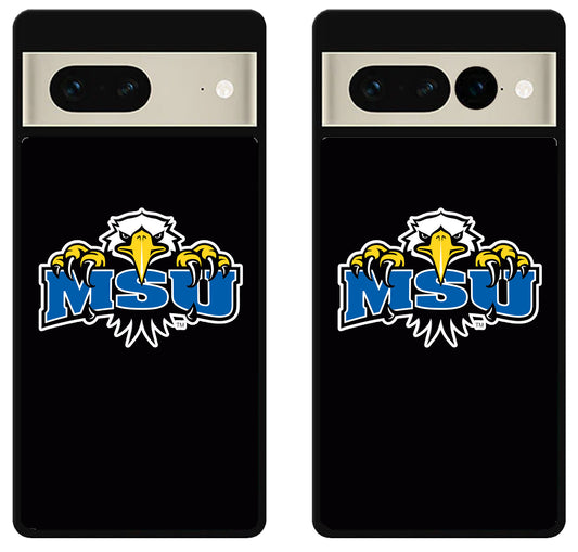 Morehead State Eagles Black Google Pixel 7 | 7 Pro Case