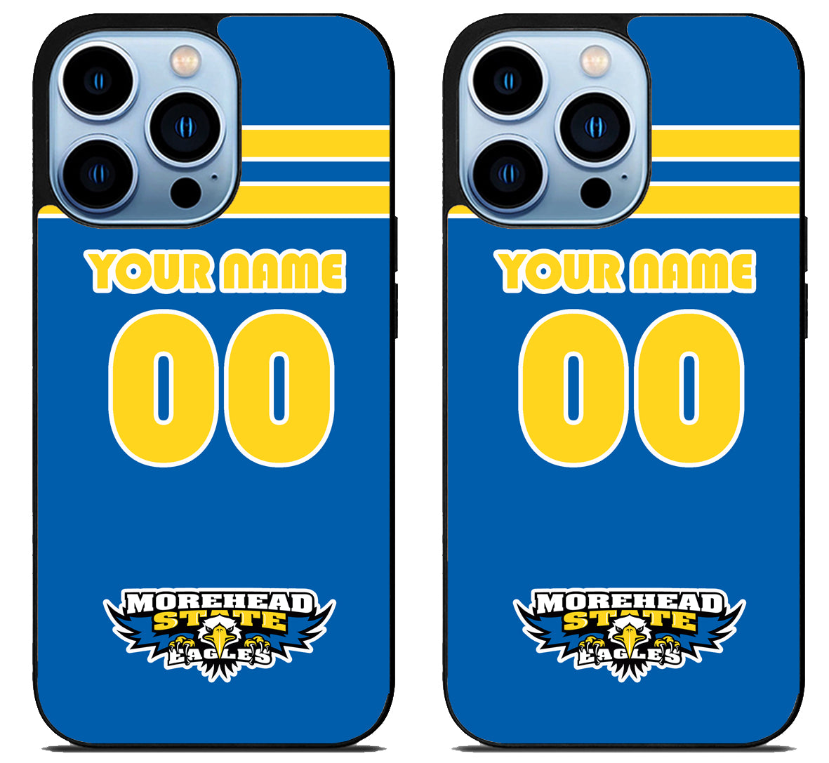 Custom Personalized Morehead State Eagles iPhone 15 Pro | iPhone 15 Pro Max Case