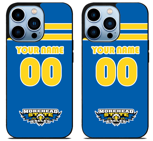 Custom Personalized Morehead State Eagles iPhone 15 Pro | iPhone 15 Pro Max Case
