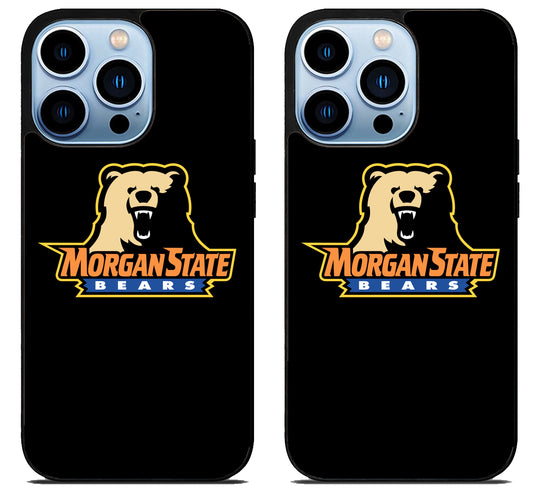 Morgan State Bears Black iPhone 15 Pro | iPhone 15 Pro Max Case