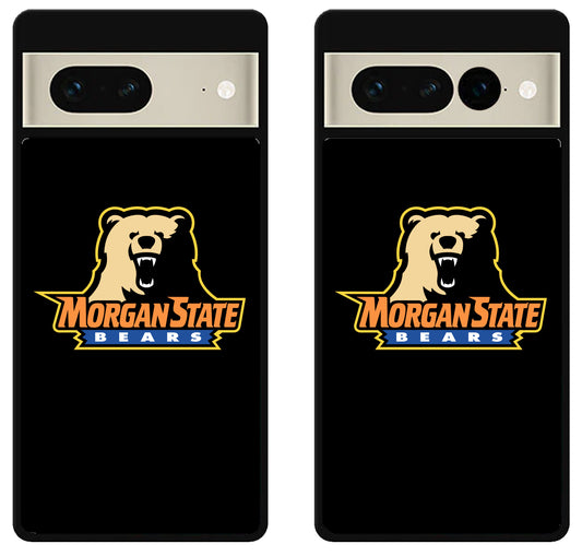 Morgan State Bears Black Google Pixel 7 | 7 Pro Case