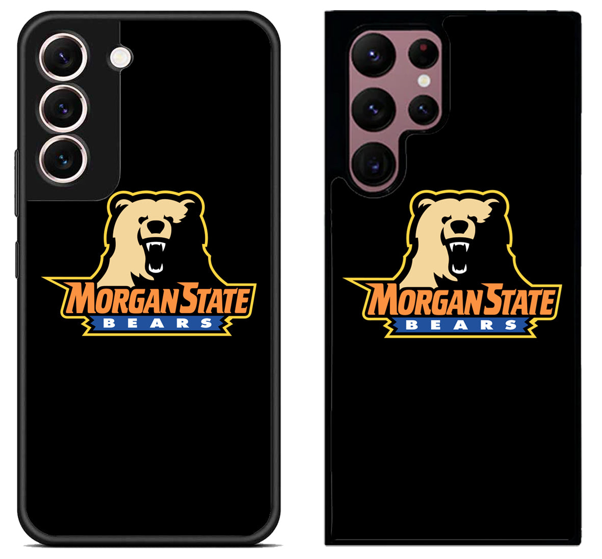 Morgan State Bears Black Samsung Galaxy S22 | S22+ | S22 Ultra Case