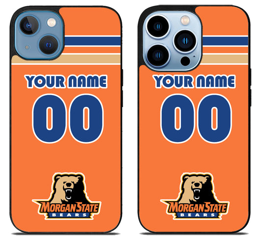 Custom Personalized Morgan State Bears iPhone 13 | 13 Mini | 13 Pro | 13 Pro Max Case