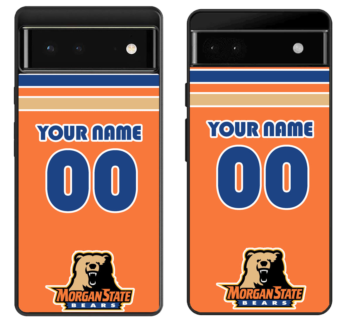 Custom Personalized Morgan State Bears Google Pixel 6 | 6A | 6 Pro Case