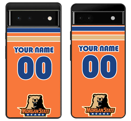 Custom Personalized Morgan State Bears Google Pixel 6 | 6A | 6 Pro Case