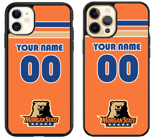 Custom Personalized Morgan State Bears iPhone 12 | 12 Mini | 12 Pro | 12 Pro Max Case