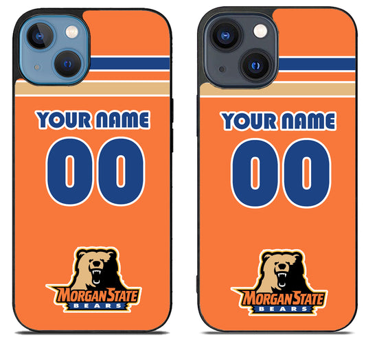 Custom Personalized Morgan State Bears iPhone 15 | iPhone 15 Plus Case