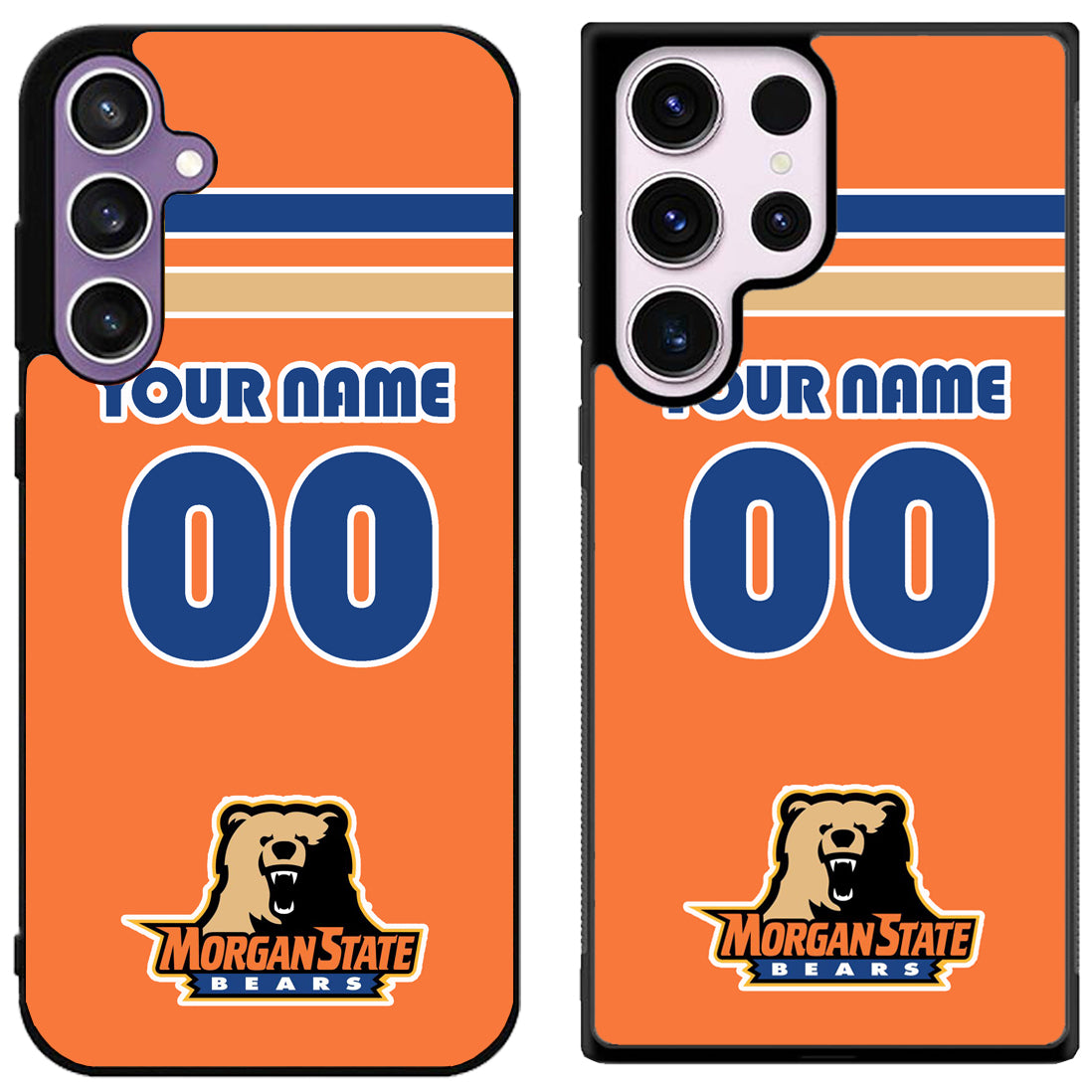 Custom Personalized Morgan State Bears Samsung Galaxy S24 | S24+ | S24 Ultra Case