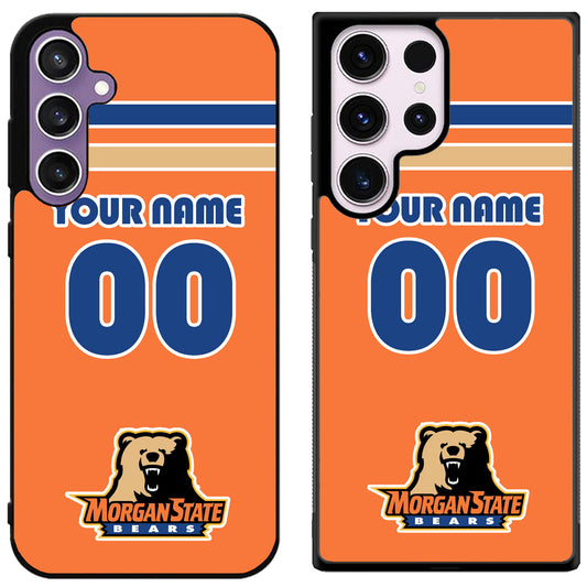 Custom Personalized Morgan State Bears Samsung Galaxy S24 | S24+ | S24 Ultra Case