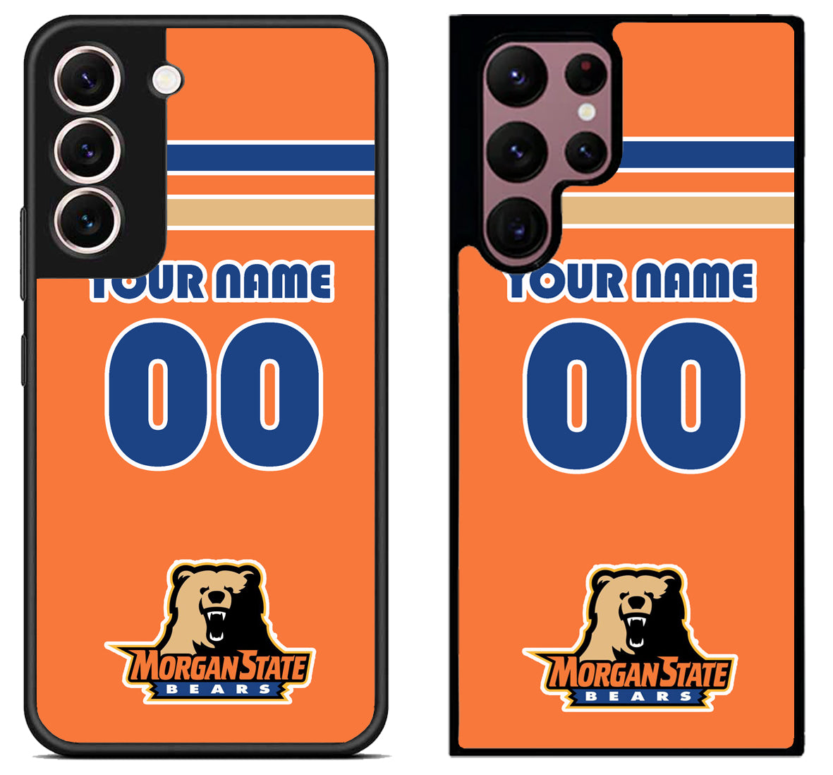 Custom Personalized Morgan State Bears Samsung Galaxy S22 | S22+ | S22 Ultra Case