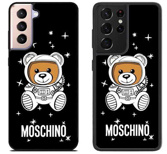 Moschino Wallpaper Samsung Galaxy S21 | S21 FE | S21+ | S21 Ultra Case