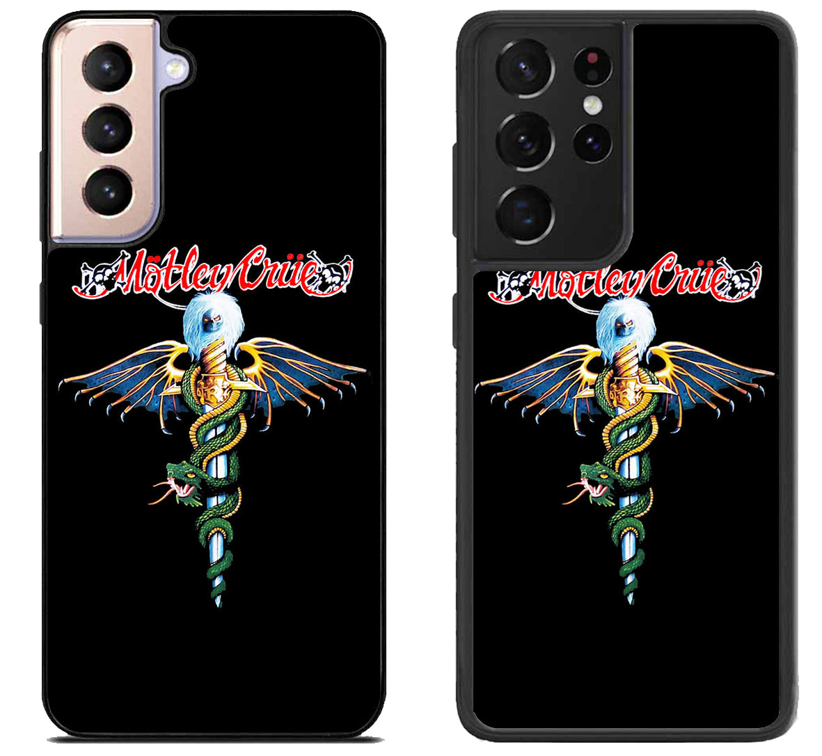 Motley Crue Black Samsung Galaxy S21 | S21 FE | S21+ | S21 Ultra Case