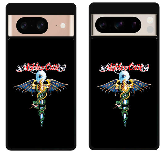Motley Crue Black Google Pixel 8 | 8 Pro Case