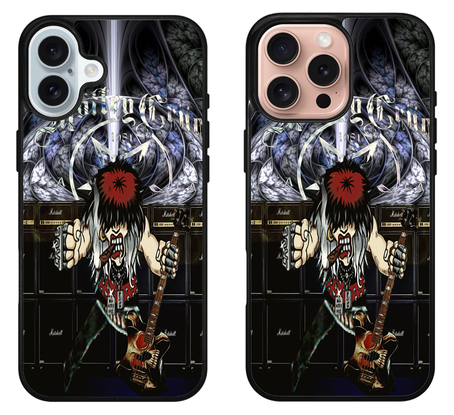 Motley Crue Icons iPhone 16 | 16 Plus | 16 Pro | 16 Pro Max Case