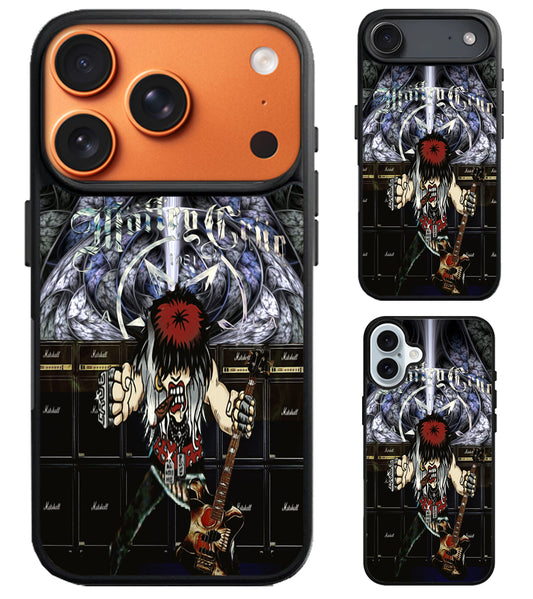 Motley Crue Icons iPhone Air | iPhone 17 | 17 Pro | 17 Pro Max Case