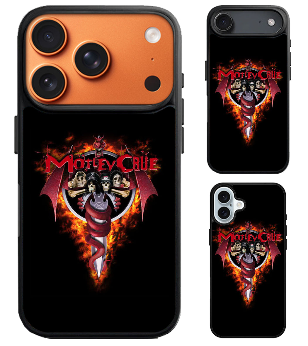 Motley Crue Logo iPhone Air | iPhone 17 | 17 Pro | 17 Pro Max Case
