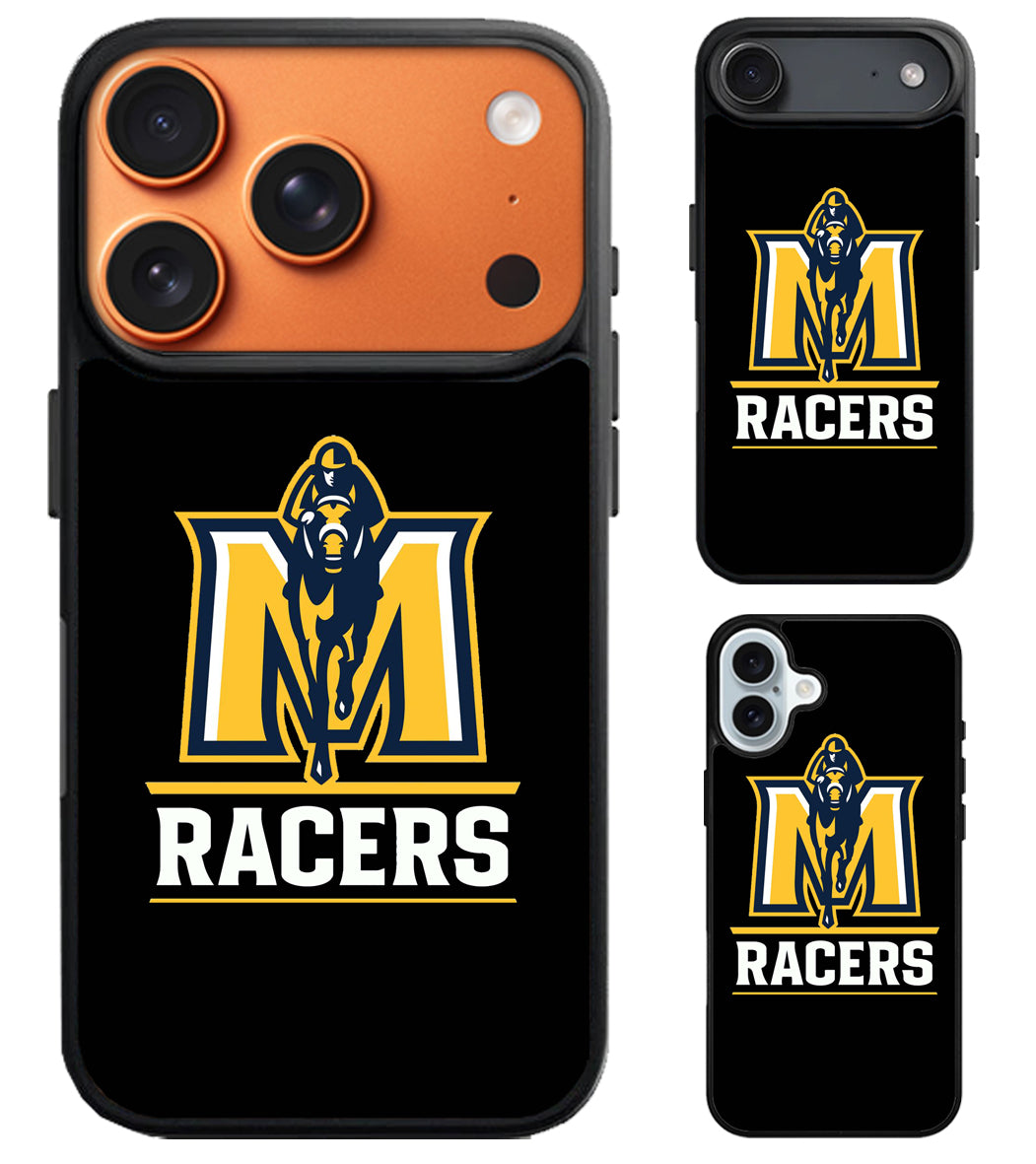 Murray State Racers Black iPhone Air | iPhone 17 | 17 Pro | 17 Pro Max Case