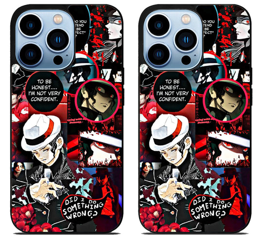 Muzan Kibutsuji demon slayer Aesthetic iPhone 15 Pro | iPhone 15 Pro Max Case