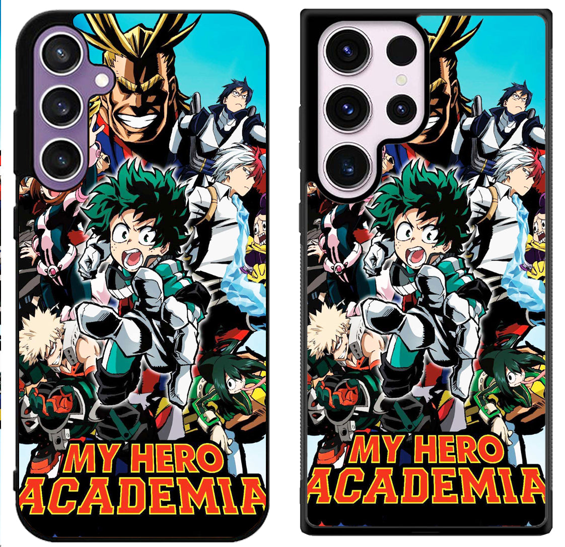 My Hero Academia Wallpaper Samsung Galaxy S24 | S24+ | S24 Ultra Case
