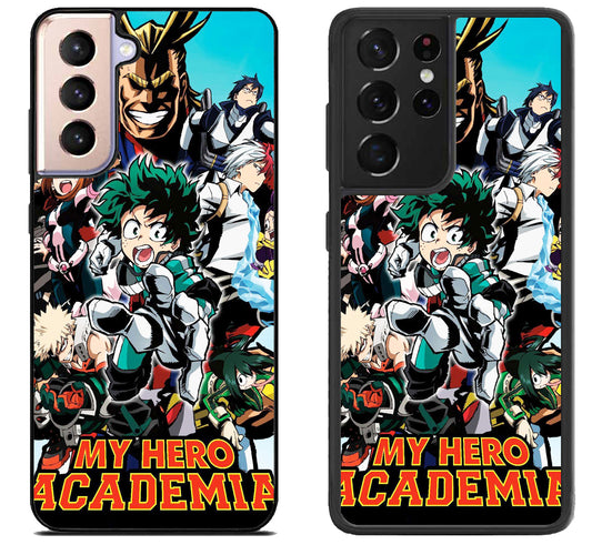 My Hero Academia Wallpaper Samsung Galaxy S21 | S21 FE | S21+ | S21 Ultra Case