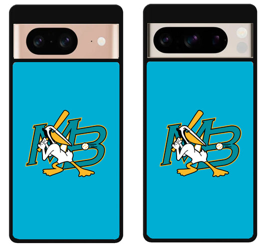 Myrtle Beach Pelicans Logo Google Pixel 8 | 8 Pro Case