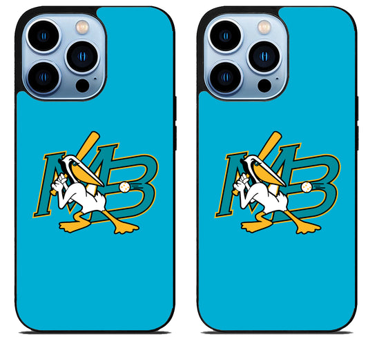 Myrtle Beach Pelicans Logo iPhone 15 Pro | iPhone 15 Pro Max Case