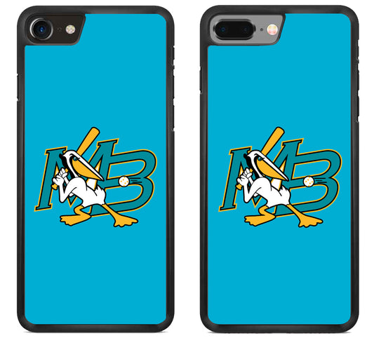 Myrtle Beach Pelicans Logo iPhone 8 | 8 Plus Case