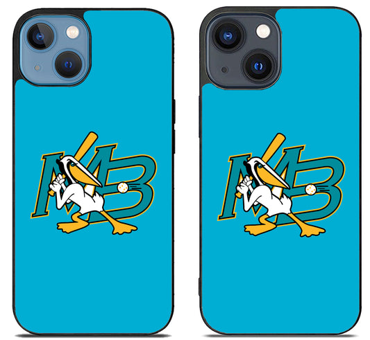 Myrtle Beach Pelicans Logo iPhone 15 | iPhone 15 Plus Case