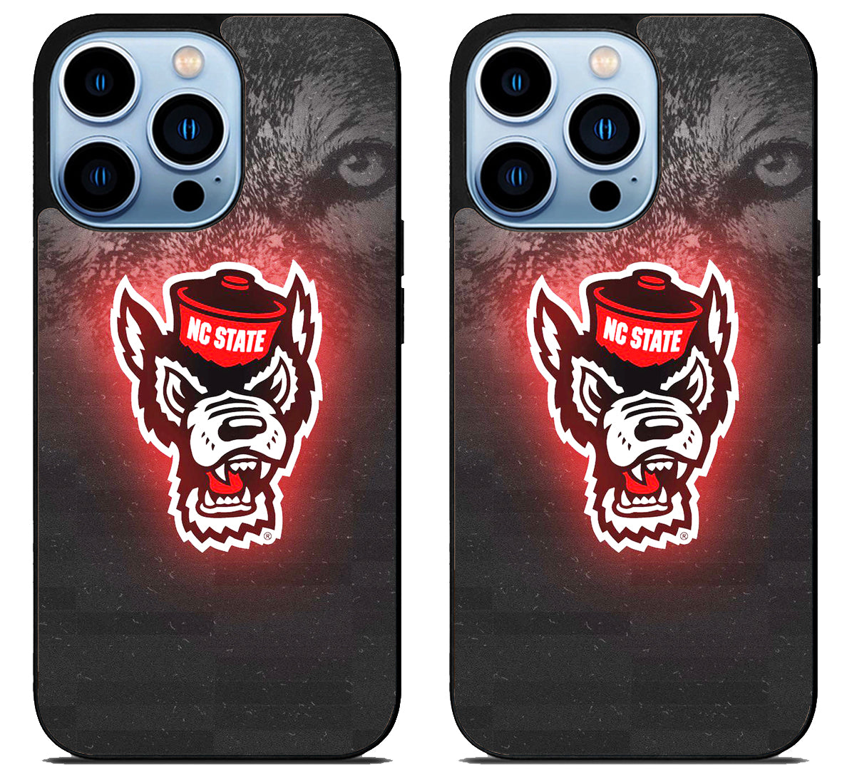 NC State Wolfpack Background iPhone 15 Pro | iPhone 15 Pro Max Case