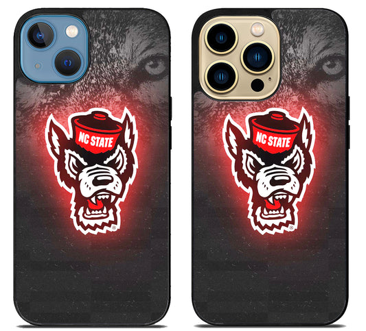 NC State Wolfpack Background iPhone 14 | 14 Plus | 14 Pro | 14 Pro Max Case