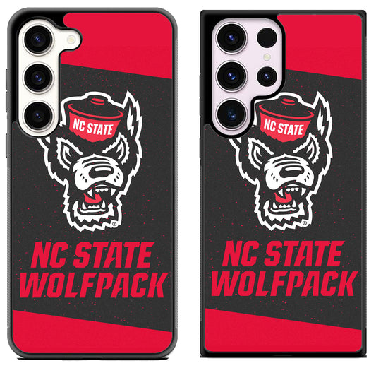 NC State Wolfpack Black Red Samsung Galaxy S23 | S23+ | S23 Ultra Case