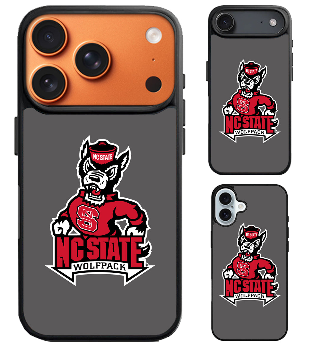 NC State Wolfpack Logo iPhone Air | iPhone 17 | 17 Pro | 17 Pro Max Case