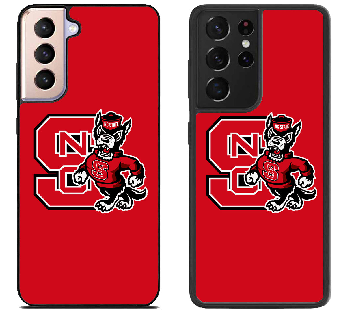 NC State Wolfpack Red Samsung Galaxy S21 | S21 FE | S21+ | S21 Ultra Case