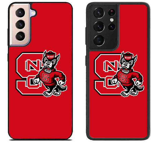 NC State Wolfpack Red Samsung Galaxy S21 | S21 FE | S21+ | S21 Ultra Case