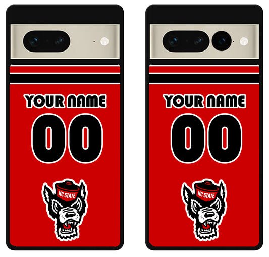Custom Personalized NC State Wolfpack Google Pixel 7 | 7 Pro Case