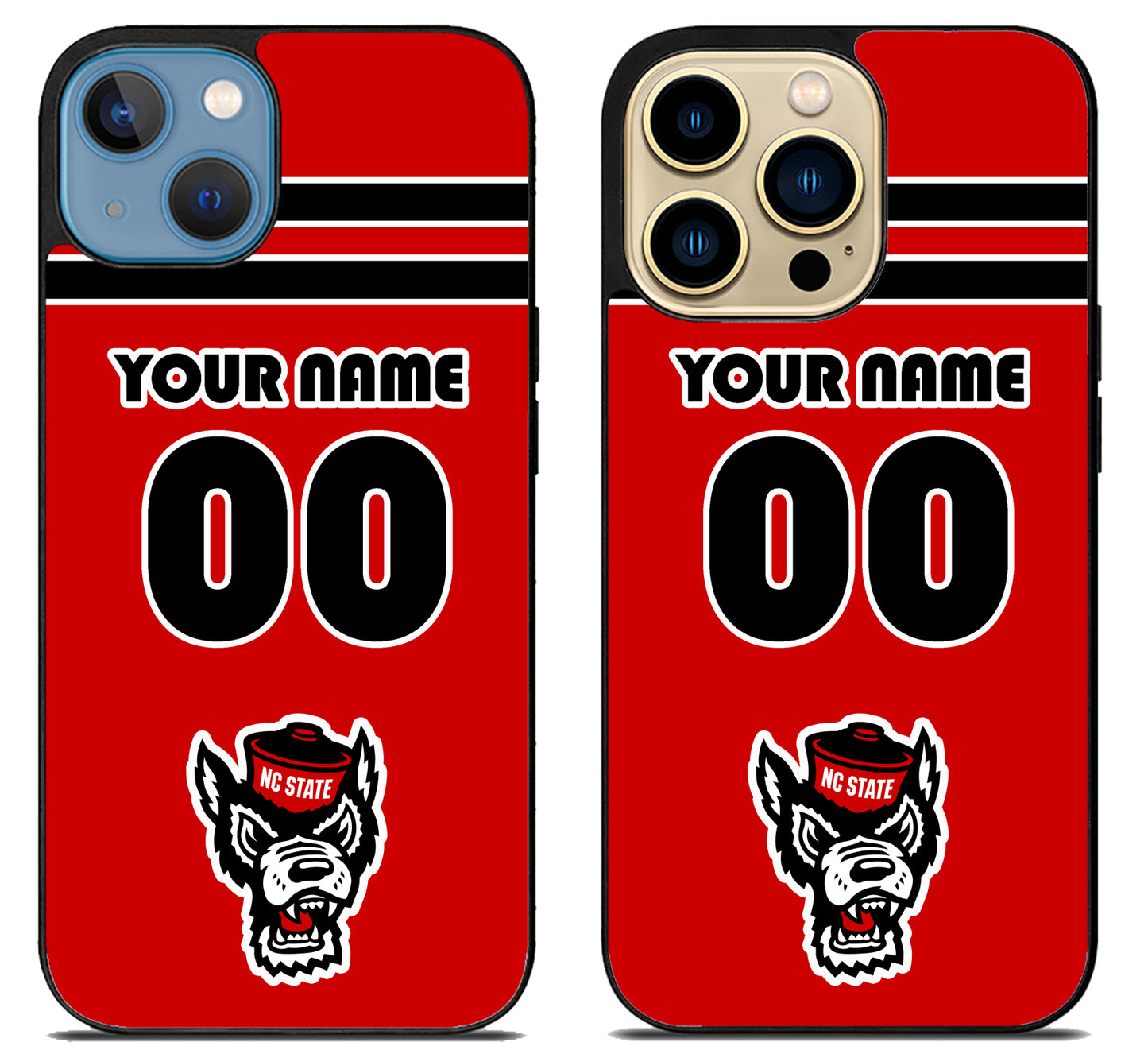 Custom Personalized NC State Wolfpack iPhone 14 | 14 Plus | 14 Pro | 14 Pro Max Case