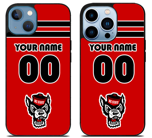 Custom Personalized NC State Wolfpack iPhone 13 | 13 Mini | 13 Pro | 13 Pro Max Case