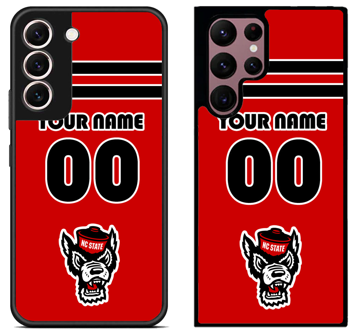 Custom Personalized NC State Wolfpack Samsung Galaxy S22 | S22+ | S22 Ultra Case