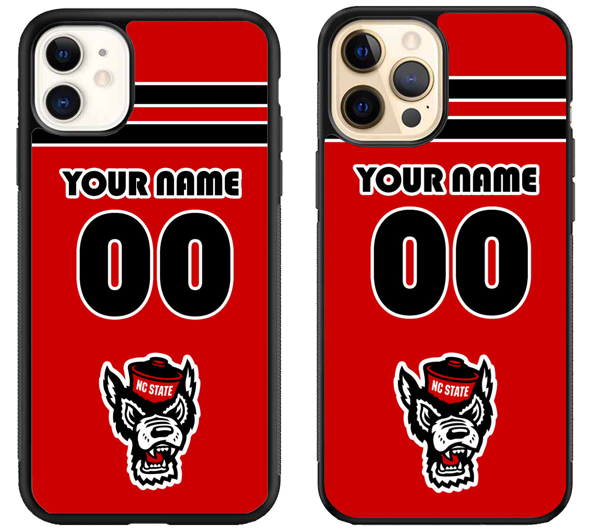 Custom Personalized NC State Wolfpack iPhone 12 | 12 Mini | 12 Pro | 12 Pro Max Case
