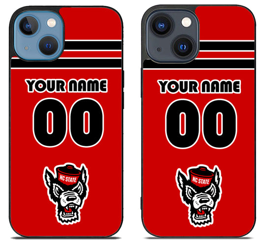 Custom Personalized NC State Wolfpack iPhone 15 | iPhone 15 Plus Case
