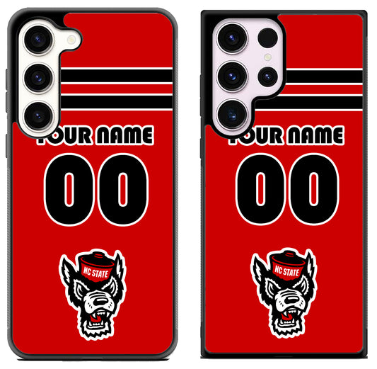 Custom Personalized NC State Wolfpack Samsung Galaxy S23 | S23+ | S23 Ultra Case