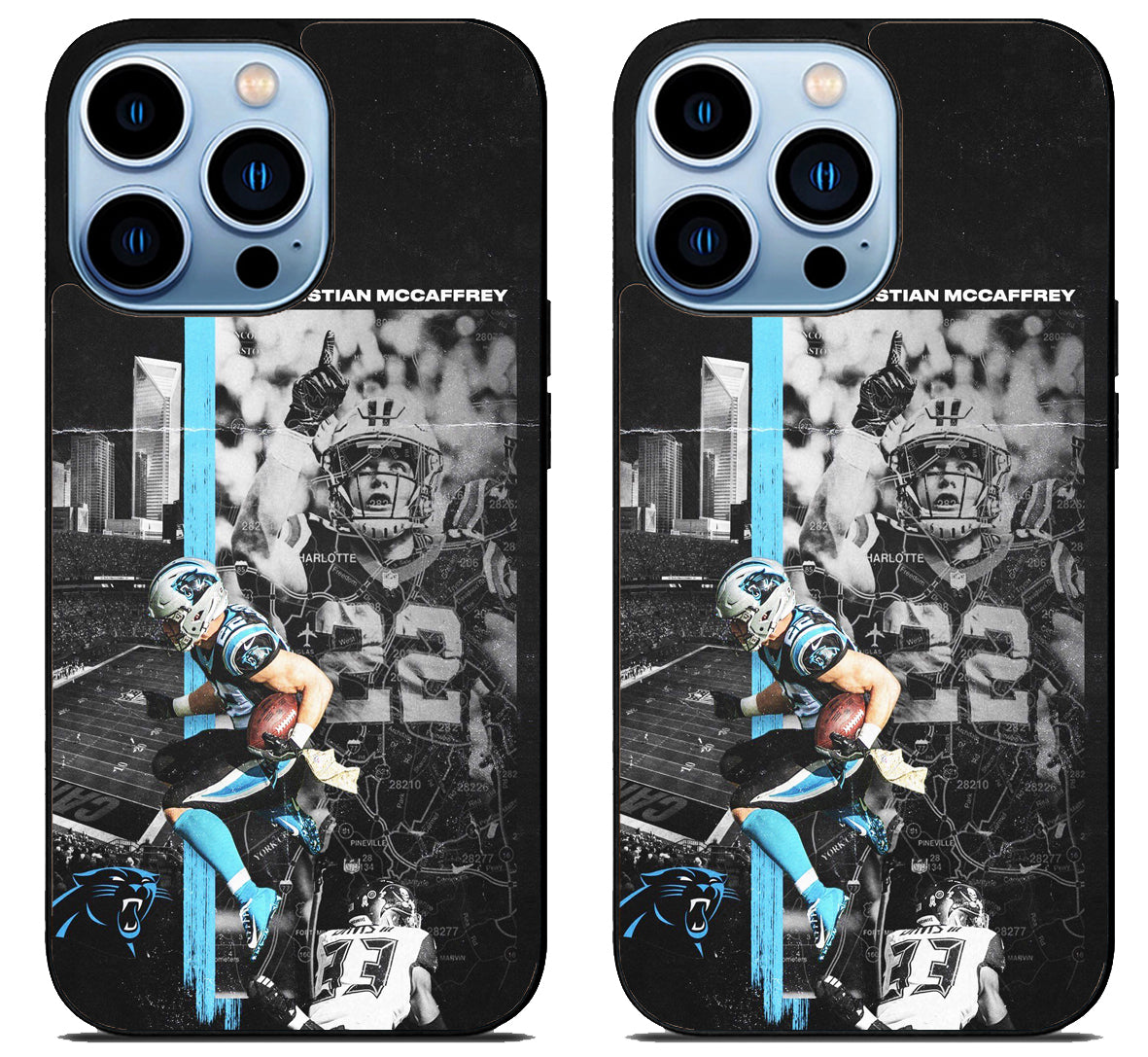 NFL Christian McCafrey Black iPhone 15 Pro | iPhone 15 Pro Max Case