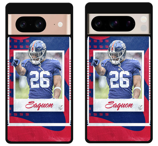 NY Giants Saquon Barkley Cover Google Pixel 8 | 8 Pro Case