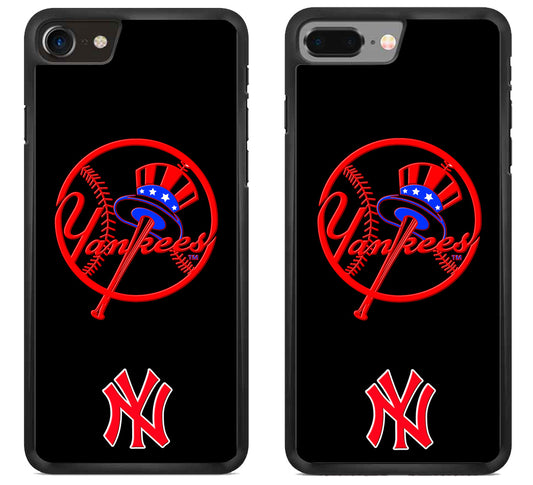 NY Yankees Black iPhone 8 | 8 Plus Case