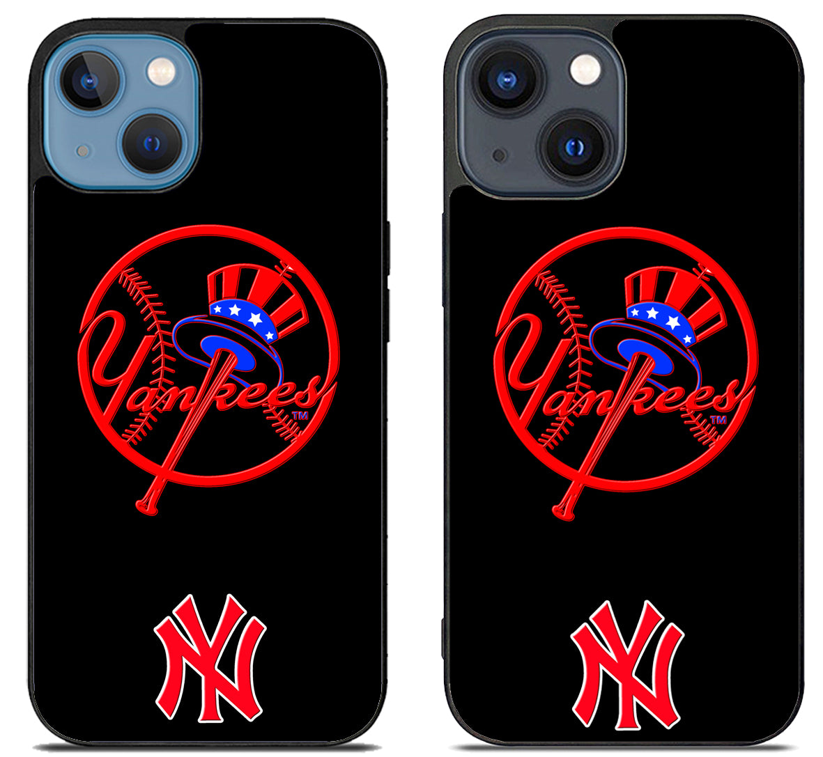 NY Yankees Black iPhone 15 | iPhone 15 Plus Case