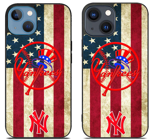 NY Yankess US Flag iPhone 15 | iPhone 15 Plus Case