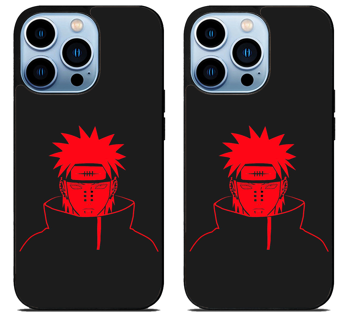 Nagato Naruto Red iPhone 15 Pro | iPhone 15 Pro Max Case